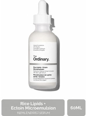 The Ordinary Rice Lipids + Ectoin Microemulsion - Nemlendirici Emülsiyon 60ml