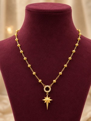 Rome Oro Kuzey Yıldızı Kolye
