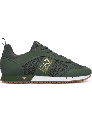EA7 Erkek Nefes Alabilen File Detaylı Rahat Taban Kartal Logo Motifli Çok Renkli Sneaker 7X000334 AF18610-MZ583