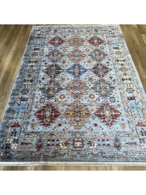 Eko Halı Antique Atk 06 Aqua Yıkanabilir Makina Halısı