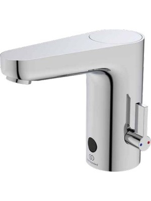 İdeal Standart Ideal Ceraplus Sensörlü Lavabo Bat.-Krom-Pilli-Çif