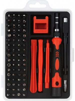 Roichil® Çok Fonksiyonlu Manyetik Uçlu 52'si 1 Arada 42 Uçlu Saatçi Tornavida Seti