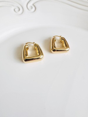 Devi Fashion Gold Bombeli Vintage Halka Küpe 3 cm