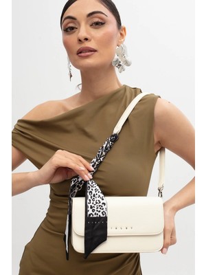 Sisley Kadın Kol Çantası SLY353 Beyaz