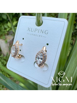 Mudanis Xuping Taşlı Küpe