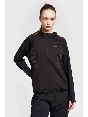 Lescon Kadın Fermuarlı Kapüşonlu Sweatshirt 26B-2001