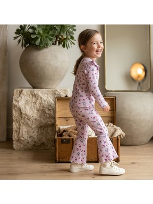 Baby Lory Kids Store Kız Çocuk Mor Taytlı Takım