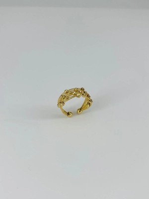 Mudanis 14 K Gold Kaplama Yüzük