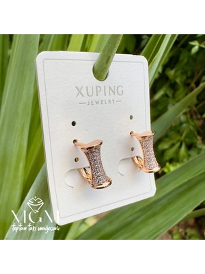 Mudanis Xuping Taşlı Küpe