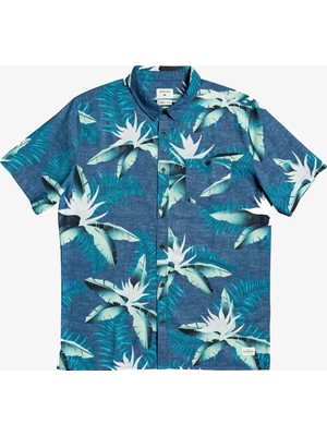 Quiksilver Poolsıderssvtp Erkek Mavi Gömlek EQYWT03954-BSM6