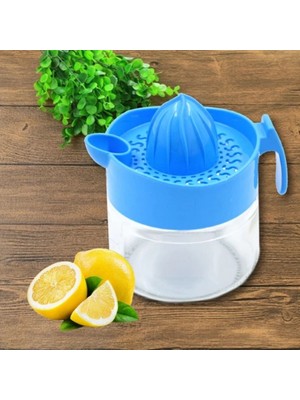 Roichil® 300ML Cam Hazneli Pratik Limon Narenciye Sıkacağı KC-405