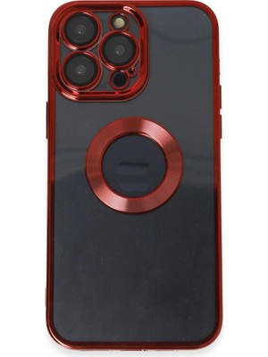 Mudanis Apple Iphone 14 Pro Kılıf Slot Silikon - Kırmızı