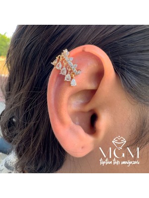 Mudanis Kıkırdak Küpesi Earcuff