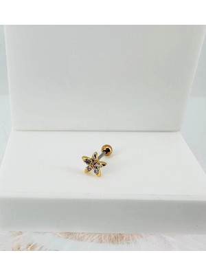 Mudanis Tragus Kıkırdak Küpesi