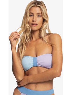 Quiksilver Lenorabandeau Kadın Mavi Bikini Üstü EQWX303127-BFA0