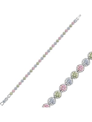 Merano Design Caprea Rhodium Bileklik