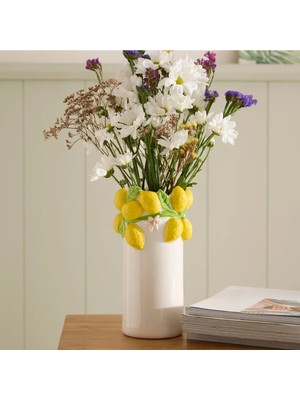 Karaca Home Lemon Vazo 12,5X12,2X23 cm