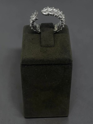 Xuping Jewelry Kadın Altın Kaplama Baget ve Markiz Zirkon Taşlı Ayarlanabilir Yüzük – Şık Hediyelik-Gosessa