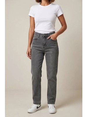 Gülseli Kadın Düz Kesim Jean Kot Pantolon P-00021612