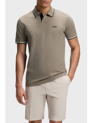 Boss Pamuklu Logolu Regular Fit Düğmeli Polo Erkek Polo 50506193 336