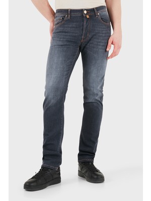 Jacob Cohen Pamuklu Slim Fit Normal Bel Dar Paça Jeans Erkek Kot Pantolon Jum QE004 053 S4126 V1 600D
