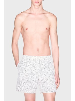 Armani Exchange Tamamı Logolu Belden Bağlamalı Mayo Short Erkek Mayo Short XM000832 AF24685 F1167