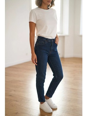 Gülseli Kadın Şehir Kombini Jean Kot Pantolon P-00021611