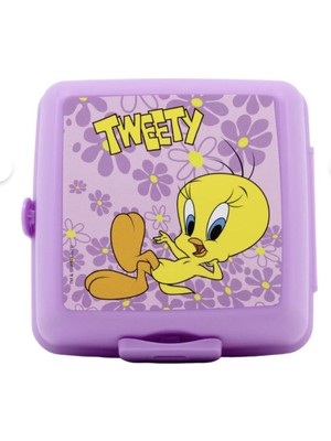 Tweety Kilitli 4 Bölmeli Beslenme Kutusu