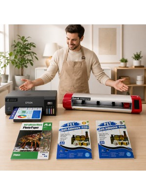 Digitronix Otomatik Sticker ve Etiket Baskı Seti 44