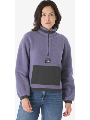 Decathlon Quechua Kadın Outdoor Polar Mont - Mor - MH100