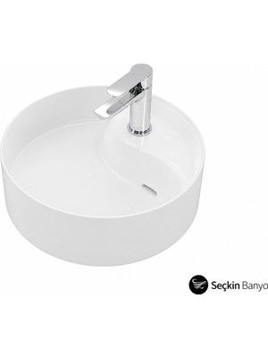 Lapino Tezgah Üstü Lavabo 43CM  Deep Crypto ESV-16643