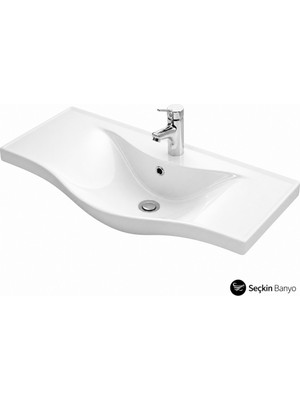 Lapino Etejerli Lavabo 90 cm Basıc ESV-7090