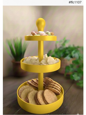 SLM Üç Katlı Atıştırmalık ve Pasta Standı, Servis Standı