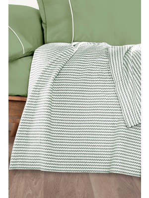 Monolisse Cozy Pike Takımı Çift Kişilik Haki  200*230 cm