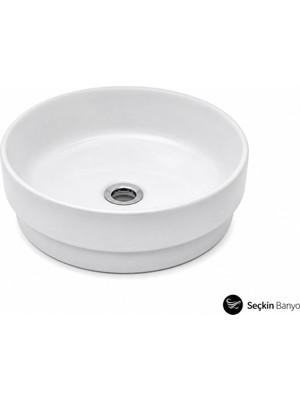 Lapino Tezgah Üstü Lavabo Yuvarlak 40 cm Beta ESV-6340