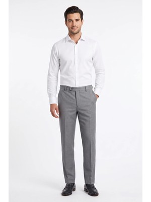 Uki GRİ Comfort Fit Klasik Pantolon