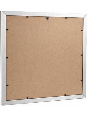 Digitronix Ahşap Kare Fotoğraf Çerçevesi 30X30 Gümüş