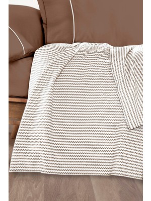 Monolisse Cozy Pike Takımı Çift Kişilik Koyu Kahve 200*230 cm