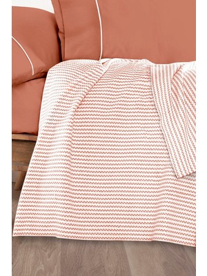 Monolisse Cozy Pike Takımı Çift Kişilik Kiremit 200*230 cm