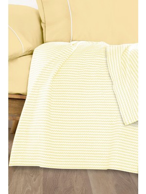 Monolisse Cozy Pike Takımı Çift Kişilik Açık Sarı 200*230 cm