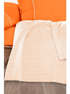 Monolisse Cozy Pike Takımı Çift Kişilik Turuncu 200*230 cm