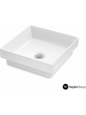 Lapino Tezgah Üstü Lavabo Kare 40 cm Beta ESV-6240