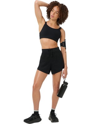 Sweaty Betty Runners High Loose Short Kadın Siyah Şort