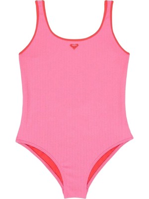 555 Roxy Aruba Kız Çocuk Pembe Mayo