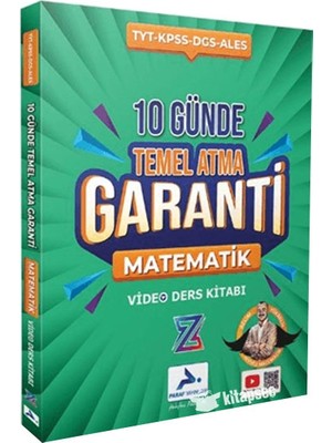 Paraf Yayınları Bıyıklı Matematik 10 Günde Temel Atma Video Ders KİTABI-2026-