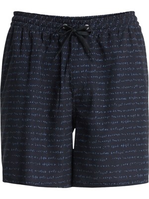 Belirtilmemiş Quiksilver Stretch Printed Erkek Siyah Volley Short