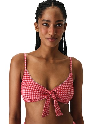 Penti Renkli Paulina Üçgen Knot Bikini Üstü