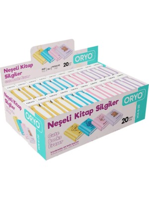 Oryo Kitap Silgi 20'li Kutu