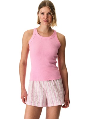 Penti Pembe Mira Pamuklu Şortlu Pijama Takımı