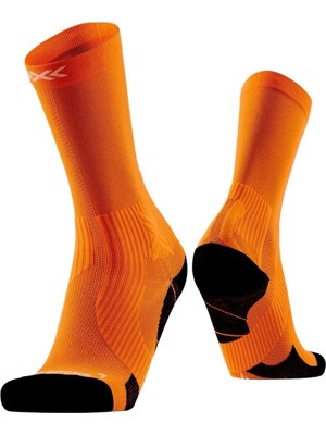 X-Bionic X-Socks Run Perform Crew Unisex Turuncu Koşu Çorabı